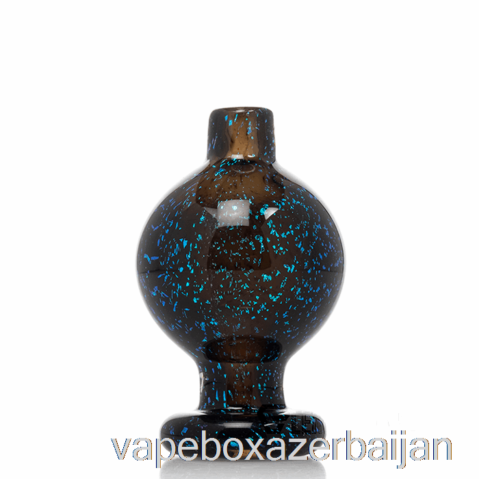 Vape Baku Cheech Glass Full Dichro Bubble Carb Cap Blue Dichro